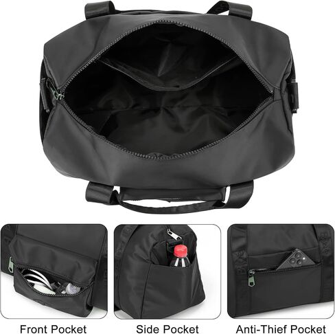 For United Airline 17x10x9 Inches Personal Item Underseat Travel duffle bag, ports Tote Gym Bag,Shoulder Weekender Overnight Bag (Navy) in Kuwait