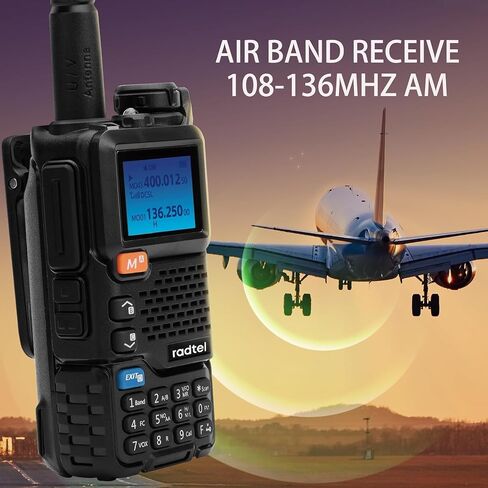 Radtel RT-600 هوائي لاسلكي محمول Am Fm اتجاهين راديو العاكس محطة VHF K5 استقبال هام مجموعة لاسلكية طويلة المدى in Saudi Arabia