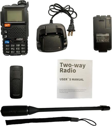Radtel RT-600 هوائي لاسلكي محمول Am Fm اتجاهين راديو العاكس محطة VHF K5 استقبال هام مجموعة لاسلكية طويلة المدى in Saudi Arabia