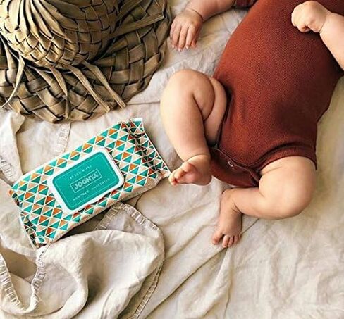 Joonya Baby Wipes - Non-Toxic, Earth-Friendly Baby Wipes for Calm, Healthy Skin - Fragrance Free - 3 Packs of 80 Diaper Wipes (240) in Saudi Arabia