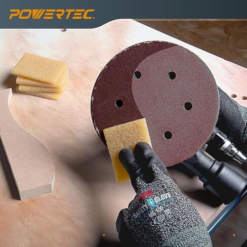 POWERTEC Abrasive Cleaning Stick Set 4", 8-1/2", 12" for Sanding Belts & Discs | Natural Rubber Eraser - Woodworking Shop Tools for Sanding Perfection in Saudi Arabia