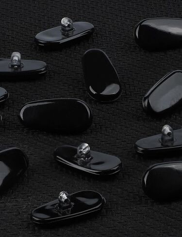 4 Pairs Replacement Nose Pads for Oakley Tincup OX3184 OX5099 | Tincup Carbon OX5094 | Conductor OO4106 OO4107 Eyeglass(15mm*7mm*6mm) in Saudi Arabia