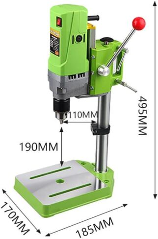 Rattmmotor Benchtop Machine 710W 110V 0-2800RPM MINI PENCH DRILL PRESS 60MM STREET STREET CHUCK 1.5-13MM in Kuwait