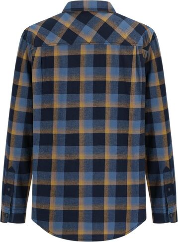 Quiksilver Boys' Long Sleeve Button Down Flannel Shirt in Saudi Arabia