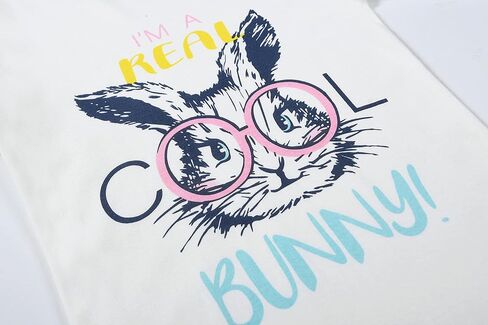 Joyond Easter Pajamas For Boys Girls Soft Cotton Kids Bunny Pjs Set Size 2T-12Years in Kuwait