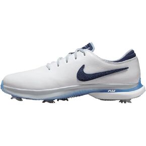 Nike Air Zoom Victory Tour 3 NRG Golf Shoes (FV5288-100, White/Aquarius Blue/Light Armory Blue/Midnight Nav) Size 9