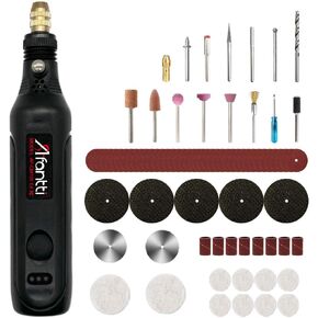Mini Cordless Rotary Tool Detail Sander Grinder Small Grinding Pen Set with | 101 Accessories | for Small Crafts & Projects