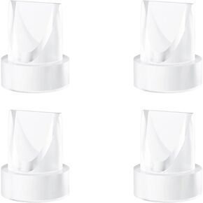 12 أجزاء مضخة حزمة ، 8pcs صمامات Duckbill 4pcs الحجاب الحاجز السيليكون متوافق مع Momcozy M5 ، استبدل Mom Moz