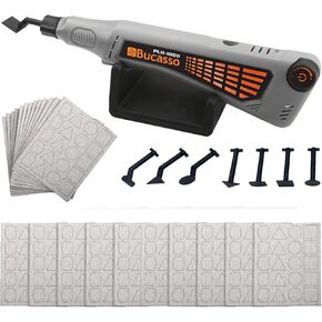 Cordless Pen Sander, Variable Speed and USB Charging with LED Light, and 10pcs 180-Grit Sandpaper Multi-Purpose Power Tool for Sanding, Polishing, Finishing, DIY Crafts