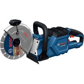 BOSCH GCS18V-230N 18V Brushless Cordless 9-Inch Cutoff Saw for Concrete & Metal Cutting | Lightweight Ergonomic Design, 6-Position Cutting Guard, Water Shut-Off Valve, Easy Wheel Change (Bare Tool)