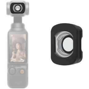 BOXOB Wide Angle Lens Compatible with DJI OSMO Pocket 3, Expanded FOV of 112°Camera Lens Magnetic Multi-Coated Camera Filters for DJI Pocket 3 Accessories Parts