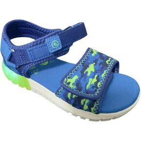 Stride Rite 360 Baby-Boy's Light-up Kitt Sandal Flat