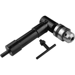 Metal Head Right Angle Bend Extension Chuck 90 Degree Drill Attachment Adaptor 8mm Hex Shank Power Electric Drill Tool