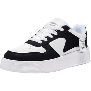 KKEFUWU Women's Skate Shoes Lightweight Casual Sneakers for Women Breathable Walking Shoes for Sports Running Tennis Daily Fashion