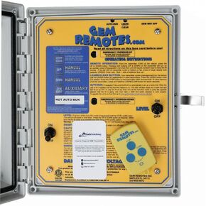 Gem Remotes Wireless Boat Lift Control System – Durable, Easy-to-Use, Premium Quality Remote for Dock & Marine Applications (Gem GR2A: Two Motor Lift, Auto Stop)