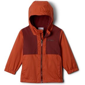 Columbia Toddler Boys Rainy Trails II Fleece Lined Jacket, Tuscan/Spice Slub, 4T