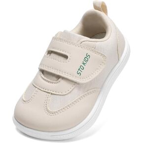 Wide Toe Box Toddler Shoes Zero Drop Boys Girls Barefoot Shoe Non-Slip Little Kids Sneakers for First Walking in Kuwait