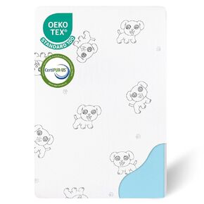 Trifold Pack and Play Prattress ، 38x26 Pack N Play Prestresses مع غطاء قابل للغسل قابل للإزالة ، وسادة مرتبة Playpen Playpen Crib القابلة للتنفس مع طفل صغير ، محمول مع حقيبة سفر
