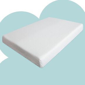 Pack and Play Mattress, Playard Mattress Pad Memory Foam Topper, Portable Toddlers Mattresses Firmness Featuring Soft Removable Washable Cover, 38’’ x 26" x 1.5"