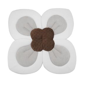 PandaEar Baby Bath Pad for Infant Newborn | Soft Flower Petals for Sink Bathtub Essentials Shower Gift (Pink)
