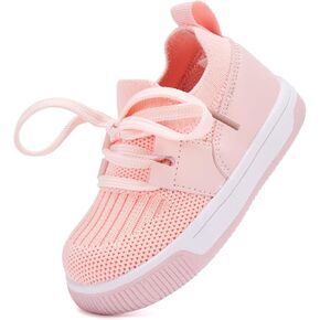 BMCiTYBM Baby Walking Shoes Infant Boys Girls Slip On Tennis Sneakers Lightweight Barefoot Sock Shoes Outdoor Indoor Non-Slip Sneakers for Toddler 6 9 12 18 24 Months
