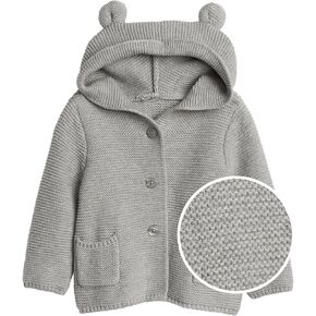 GAP Baby Boys' Garter Cardigan Sweater