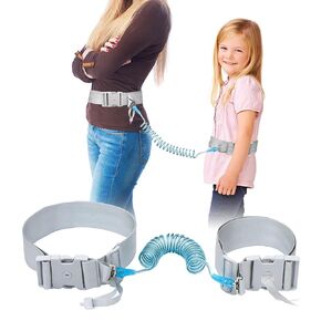 JXM Upgraded Child Waist Harness with Lock for Hands-Free Safety Walking, Adjustable Waist Tether for Big Kids with Autism Special Needs ADHD, Child Elopement Leash for Outdoor Travel