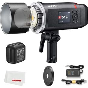 Godox AD600 BM II AD600BM II 600WS Flash Outdoor Flash ، 2.4G Wireless X System ، TTL GN87 HSS 1/8000S ، 40W 4800K ± 300K Modeling Light ، 0.01S ~ 0.9S وقت إعادة التدوير ، 1/1 إلى 1/512 10 خطوات طاقة (AD600BM تحديث)