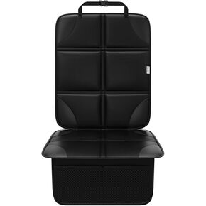 Meolsaek Car Seat Protector, Seat Protector Under Baby Car Seat Prevent Dents, Thick Padding and Non-Slip Backing Design for Vehicles Sedan SUV Truck