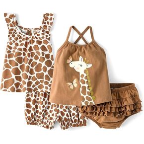 The Children's Place baby-girls And Newborn Summer Playwear 4 Piece Set