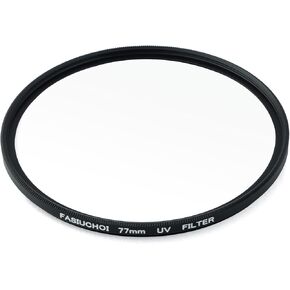 77mm UV Protection Filter for Camera Lens, Ultra Slim with HD Optical Glass, Multi-Resistant Coating for Water Repellent and Scratch Resistant