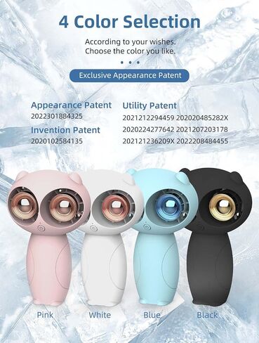 Mini Portable Stroller Fan with Aromatherapy, 360° Swivel Universal Clip Detachable, 3 in 1 Small Handheld Fans, USB Rechargeable Clip Fan, 6000mAh Battery Operated Personal Fan 3 Wind Speeds in Saudi Arabia