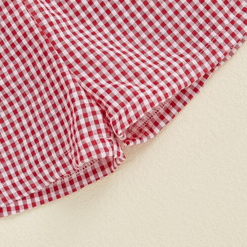Toddler Baby Girl Shorts Gingham Plaid Shorts Summer Casual Elastic Waist Shorts Pants Bottoms 9M-4T in Saudi Arabia