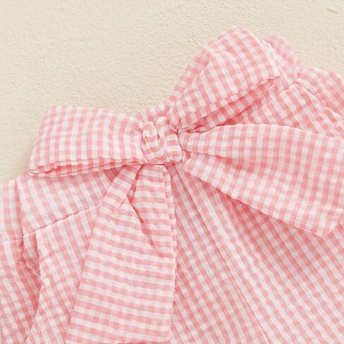 Toddler Baby Girl Shorts Gingham Plaid Shorts Summer Casual Elastic Waist Shorts Pants Bottoms 9M-4T in Saudi Arabia