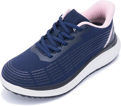 GOOBON Womens Arch Support Walking Shoes Orthotic Plantar Fasciitis Sneakers Lightweight Athletic Running Tennis for Gym Workout in Saudi Arabia