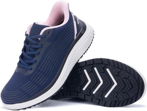 GOOBON Womens Arch Support Walking Shoes Orthotic Plantar Fasciitis Sneakers Lightweight Athletic Running Tennis for Gym Workout in Saudi Arabia