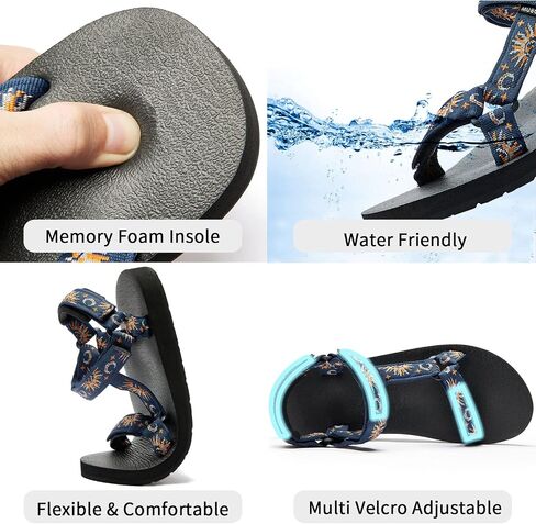 Women's Original Sandals Comfortable Quick-Drying Casual Sport Sandal Walking Hiking Water Sandals With Arch Support in Saudi Arabia