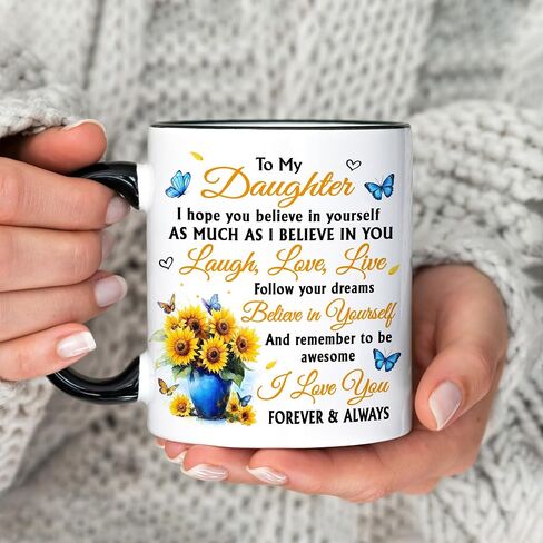 Hyturtle Dad Coffee Mug 11oz Gift For Women - Fathers Day Gift for Dad From Daughter, Son, Kids - Birthday Gifts For Dad, Him, Grandpa - Gifts for Dad - Best Dad Gifts - Dad Cup Gifts For Christmas in Kuwait