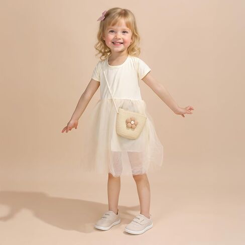 Wide Toe Box Toddler Shoes Zero Drop Boys Girls Barefoot Shoe Non-Slip Little Kids Sneakers for First Walking in Kuwait