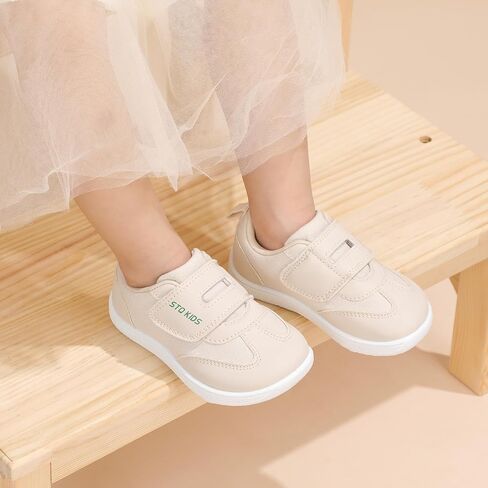 Wide Toe Box Toddler Shoes Zero Drop Boys Girls Barefoot Shoe Non-Slip Little Kids Sneakers for First Walking in Kuwait