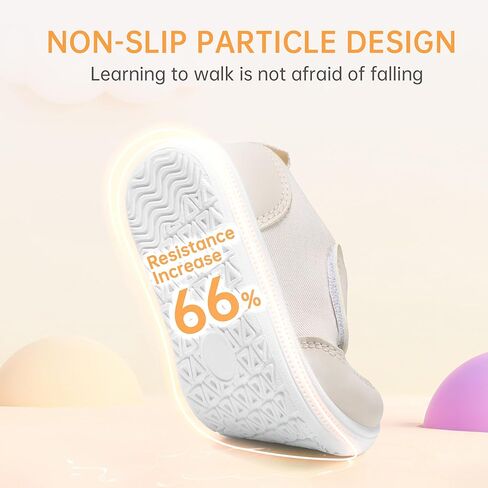 Wide Toe Box Toddler Shoes Zero Drop Boys Girls Barefoot Shoe Non-Slip Little Kids Sneakers for First Walking in Kuwait