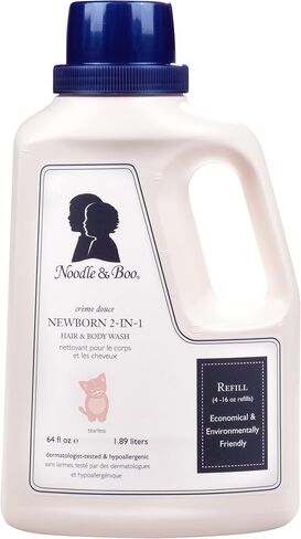 Noodle & Boo 2-in-1 Newborn Hair & Baby Body Wash for Baby, Tear Free and Hypoallergenic in Saudi Arabia