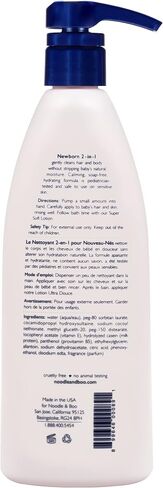 Noodle & Boo 2-in-1 Newborn Hair & Baby Body Wash for Baby, Tear Free and Hypoallergenic in Saudi Arabia