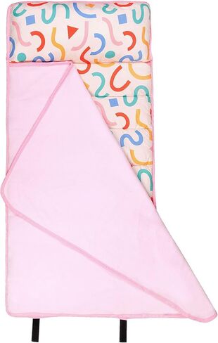 Wildkin Toddler Kids Nap Mat - Soft Microfiber Toddler Sleeping Sale مع وسادة in Kuwait
