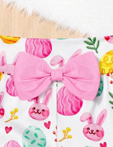 Easter Outfit Baby Girl My First Easter Baby Girl Outfit Ruffle Easter Outfits for Baby Girls Infant Bunny Egg in Saudi Arabia