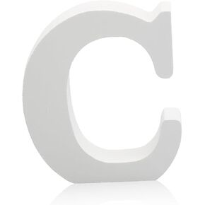 رسائل خشبية زخرفية ، Gladfresit 26 رسائل دائمة الحروف الأبجدية للأطفال الطفل اسم الزفاف حفلة عيد ميلاد المنزل ديكور الجدار 4 "
