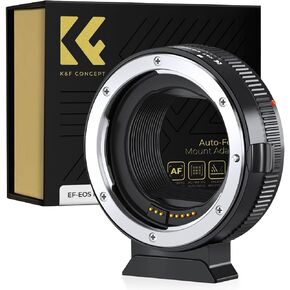 محول K&F Concept EF إلى EOS R ، محول MOUNT Auto Focus Lens لعدسات Canon EF EF-S و Canon EOS R Mount Cameras