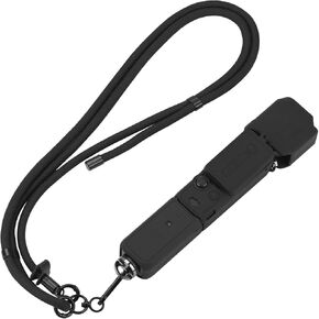 Pocket 3 Silicone Cover & Lanyard, Protective Case Crossbody Strap for DJI OSMO Pocket 3 Accessories
