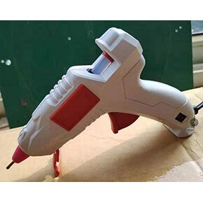 KeLDE Mini Hot Glue Gun Kit Dual Temperature Long Fine Tip for DIY Precision Projects, 20 Watts