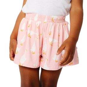 Copper Pearl Jersey Shorts: Soft and Stylish, Premium Knit Fabric Baby Shorts, Toddler Shorts - Perfect Baby Clothes, Toddler Summer Essentials with Deep Pockets - Goosie 6-12M